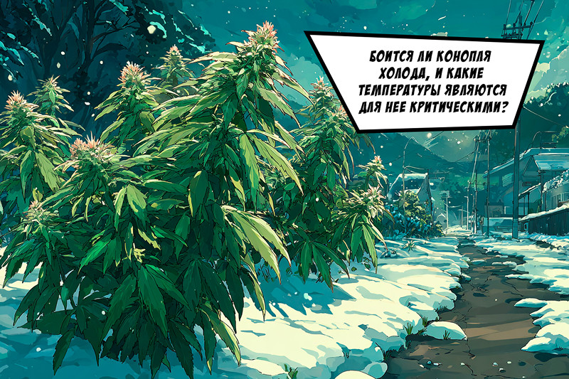Конопля и холод?