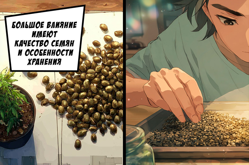 Качество семян и особенности хранения